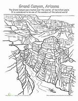 Worksheets Canyon Parks Worksheet Sheets Caverns Carlsbad Bryce Geography sketch template