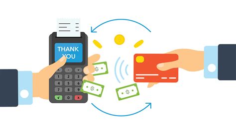 financial transactions cashless operation  payment pos termi