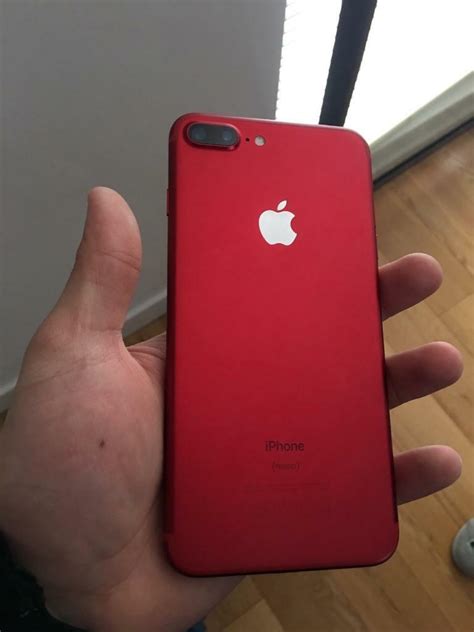 Apple Iphone 7 Plus 128 Gb Red Special Edition Like New