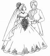 Trouwen Kleurplaten Huwelijk Bruidspaar Marier Groom Hochzeit Kleuren Bruidegom Heiraten Animaatjes Mariage Ausmalen Bezoeken Bruiloft Colorier Für sketch template