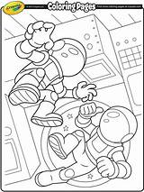 Crayola Coloring Pages Space Kids Printable Astronauts Make Own Easter Drawing Print Color Clipart Getcolorings Icon Crafts Words Getdrawings Fall sketch template