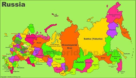 russia maps maps  russia russian federation  printable map  russia  printable