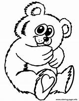 Bear Teddy Coloring Cartoon Pages Cute Face Printable Clip Drawing Clipart Cliparts Bears Kids Clipartbest Colouring Book Sheets Print Az sketch template