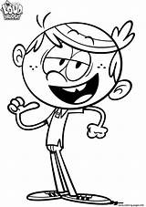 Loud House Pages Coloring Template sketch template