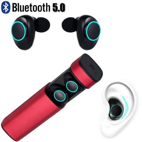 fashion touch control tws true  bluetooth earphone earbuds earpiece mini stereo wireless