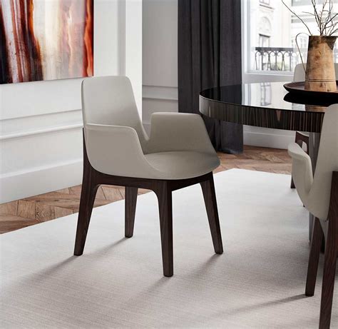 fabric dining arm chair ml merit modern chairs