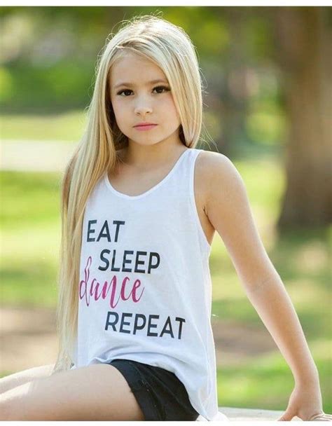 Eat Sleep Dance Repeat Dance Shirt For Girls White Dancewear Etsy