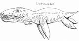 Liopleurodon Coloring Pages Imagestack Credit Larger sketch template