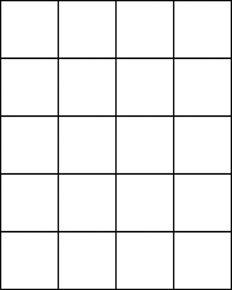 grid paper large squares printable png printables collection