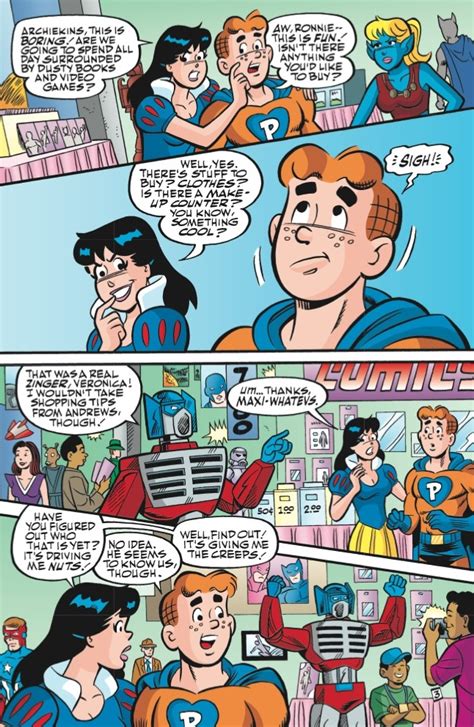 Exclusive Preview Archie Comic Con Chaos Digital Exclusive