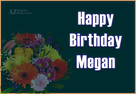 happy birthday megan