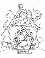 Gingerbread Stamps Digi Housie Dearie Dolls Mousie Freedeariedollsdigistamps Christmas Coloring Unknown Pm Posted sketch template