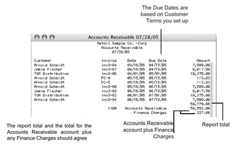 create accounts receivable reports checkmark knowledge base
