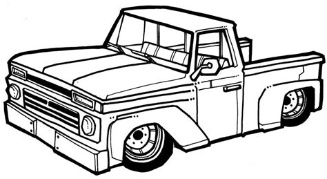 pickup truck drawing    clipartmag