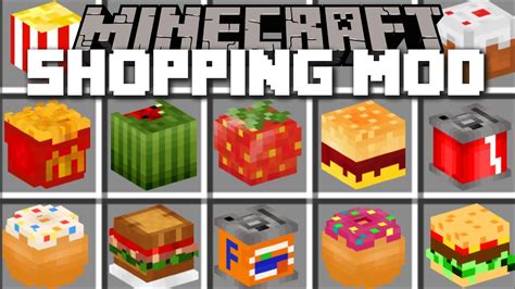 minecraft shopping mod open  stores  sell products minecraft