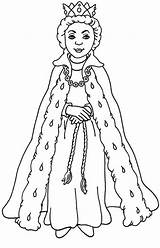Coloring Esther Getcolorings Kidsplaycolor Gown Crown sketch template