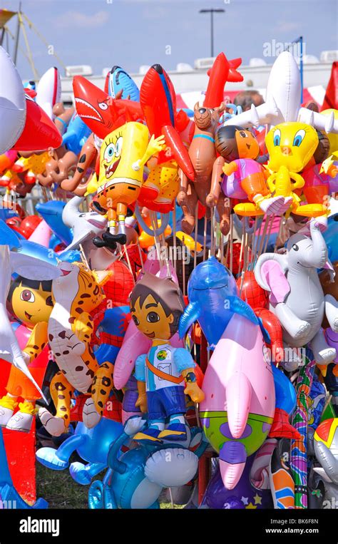 inflatable toy balloons stock photo alamy