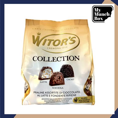 witors collection assorted milk dark chocolate praline  lazada ph