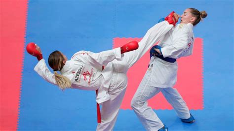 Tokyo Olympics Karate Live Results Womens Kumite 61 Kg Firstsportz