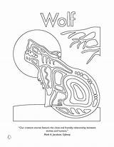 Malvorlage Weltkarte Ojibway Haida Frog Ausmalbilderfureuch sketch template