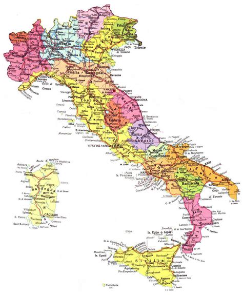 harta italia harta rutiera  italiei harta turistica italia harti