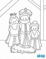 Coloring Pages Wise Men Three Christmas Jesus Kings Print Manger Color La Baby Myrrh Printable Getcolorings Frankincense Gold Hellokids Online sketch template