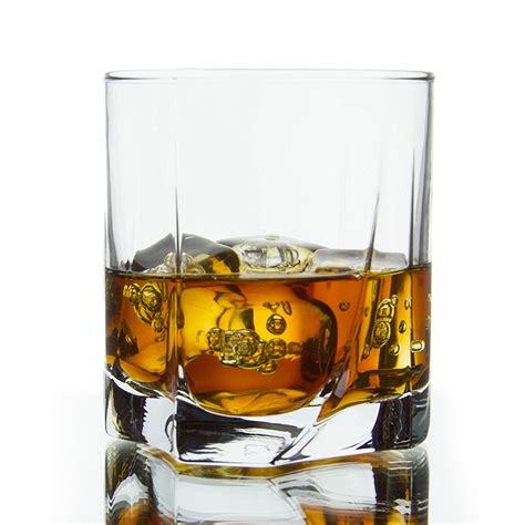 Whiskey Glasses Swivel Dof Scotch Bourbon Drinking Rocks