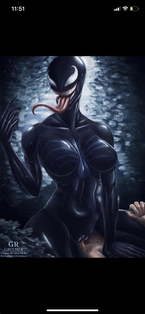 look at how sexy she venom is in this she s so hot 🤤🤤🤤 symbiote sex