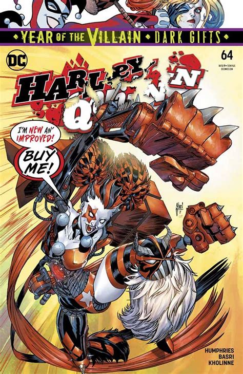 Page Preview And Covers Of Harley Quinn 64 Comic