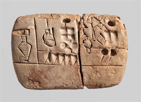 cuneiform tablet administrative account  entries  malt  barley groats work