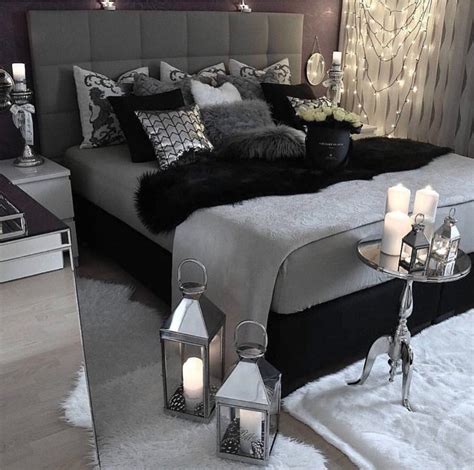 pin  dessiree ramahi  dreamy home ideas black bedroom decor
