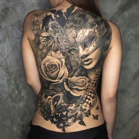 100 Tastefully Provocative Back Tattoos For Women