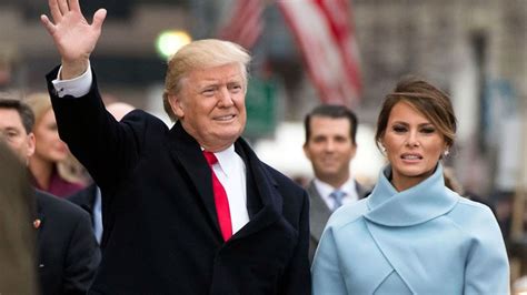 melania trump donald seen together for the first time