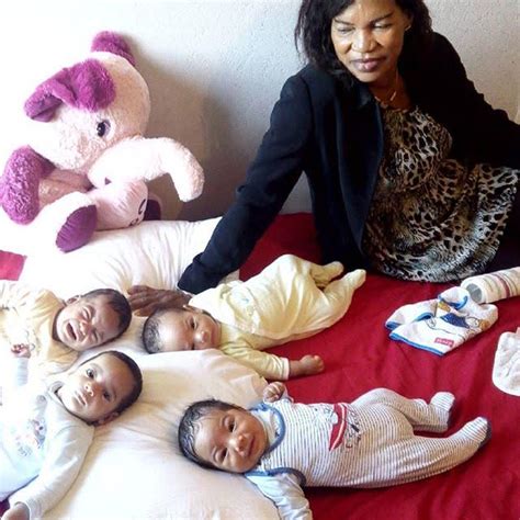 beautiful photos of a nigerian mother her adorable quadruplets and cute daughter