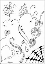 Coloring Zentangle Simple Pages Adults Adult Drawing Claudia Color Print Zen Wolf Dragon Easy Drawings Rachel Cubic Zentangles Printable Visit sketch template