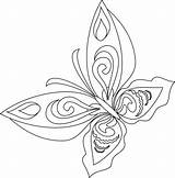 Butterflies Coloring sketch template