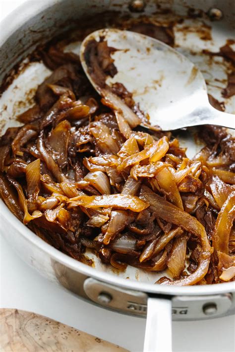 easy caramelized onions downshiftology