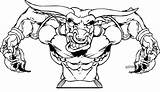 Bulls Coloring Bull Mascot Football Pages Chicago Logo Clipart Mascots Nfl Decals Decal Sticker College Drawing Cliparts Line Getdrawings Artwork sketch template