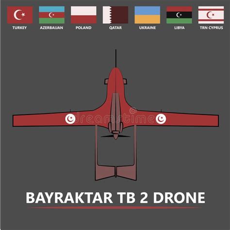 tb drone stock illustration illustration  aircraft