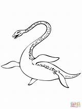 Nessie Coloring Pages Drawing Ness Loch Monster Scottish Printable Lake Scotland Color Print Kids Sea Clipart Cartoons Puzzle sketch template