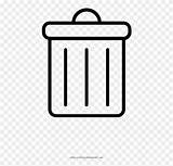 Trash Pinclipart sketch template