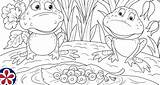 Cycle Frog Pages Preschoolers Teachersmag sketch template