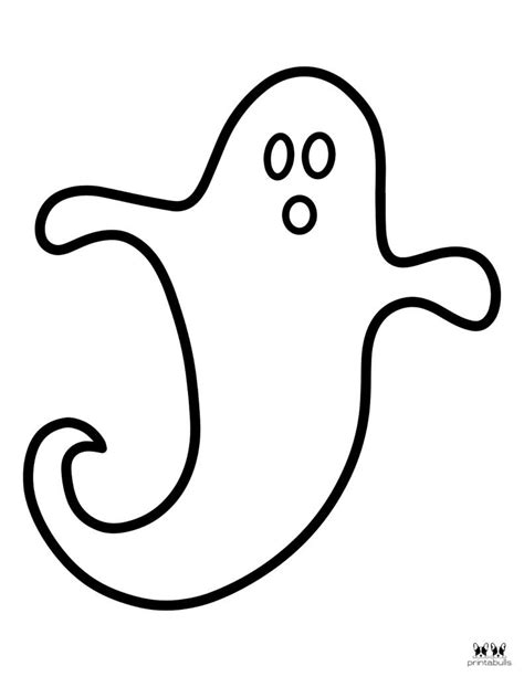 printable halloween ghost coloring page page  cute ghost halloween