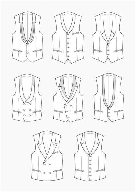 basic pattern block mens vest mens jacket pattern mens vest pattern