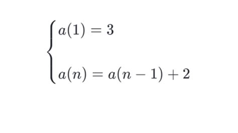 recursive formulas  arithmetic sequences algebra article khan