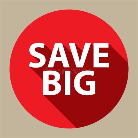 save big graphic stock vector illustration  illustrated