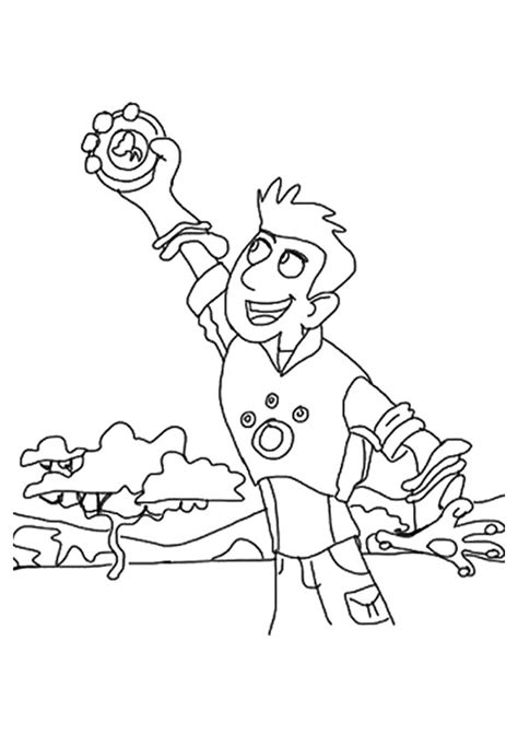 wild kratts coloring pages books    printable