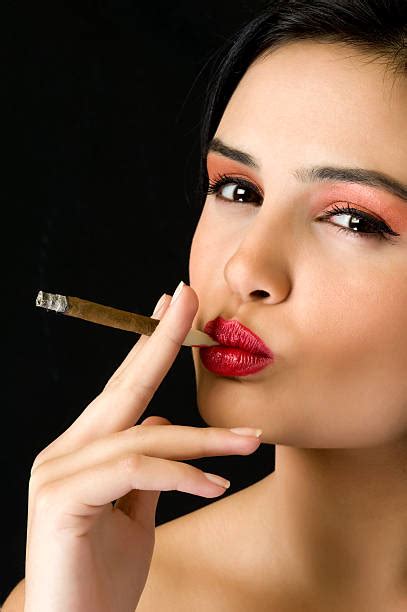 Royalty Free Smoking Issues Women Cigarette Lipstick Pictures Images
