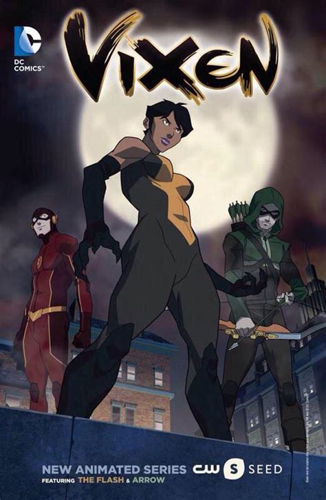 arrow the flash renewed vixen gets animated and talk of the atom spinoff at the cw superhero