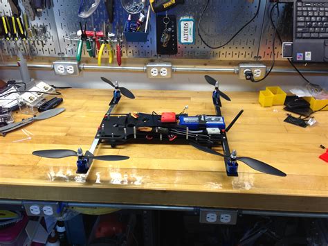 folding drone build michael  castor